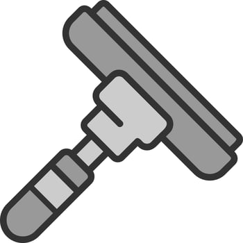 Glass Cleaning Vector Icon Design