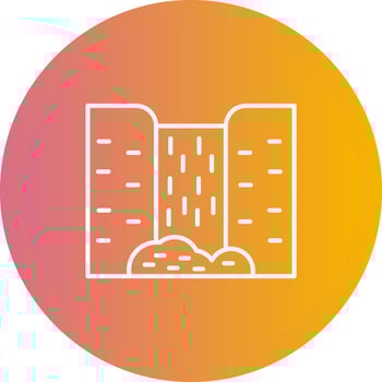 Waterfall Vector Icon