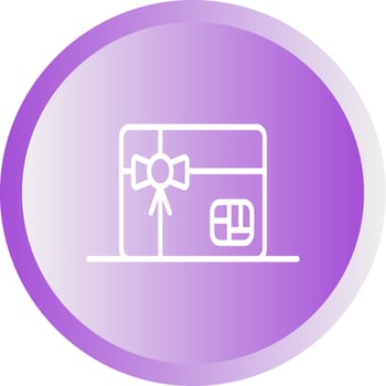 Gift Card Vector Icon