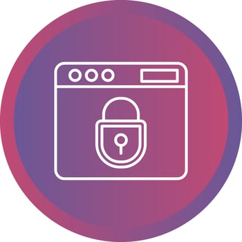 Encrypt Vector Icon