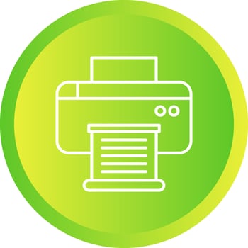 Printer Vector Icon