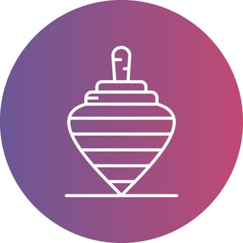Spinning Top Vector Icon