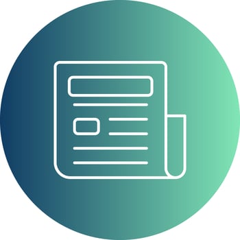 News Paper Vector Icon