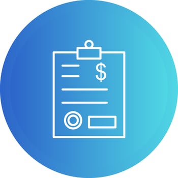 Invoice Vector Icon
