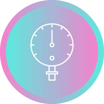 Manometer Vector Icon