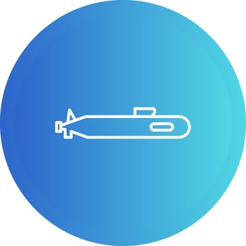 Submarine Vector Icon