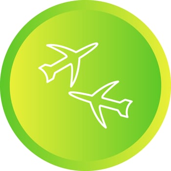 Multiple Flights Vector Icon