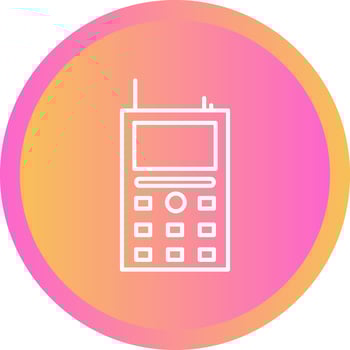 Cellular Phone Vector Icon