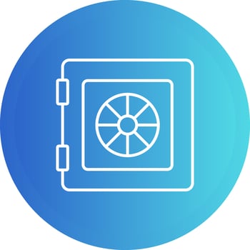 Vault Vector Icon