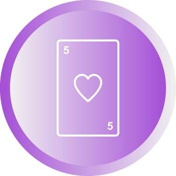 Playing Card Vector Icon