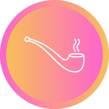 Smoking Pipe Vector Icon