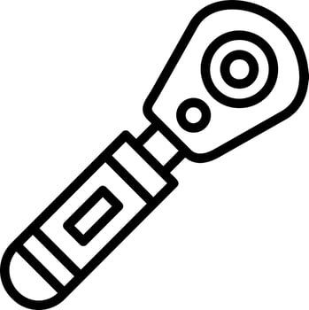 Ophtalmoscope Vector Icon Design