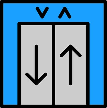 Lift Vector Icon Design