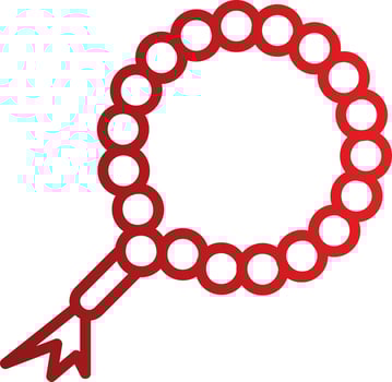 Beads Vector Icon