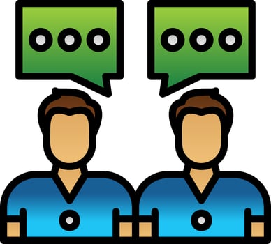 Mentor Vector Icon Design
