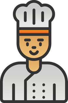 Chef Vector Icon Design