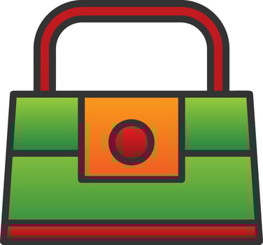 Clutch Vector Icon Design