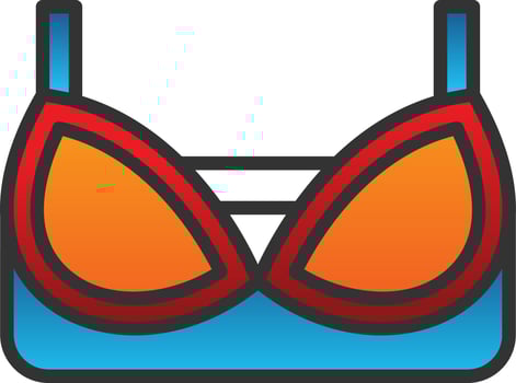 Bra Vector Icon Design