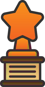 Award Vector Icon Design