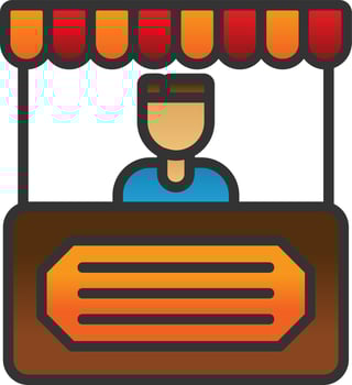 Vendor Vector Icon Design