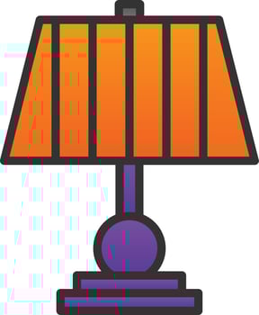 Lamp Vector Icon Design