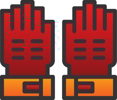 Glove Vector Icon Design