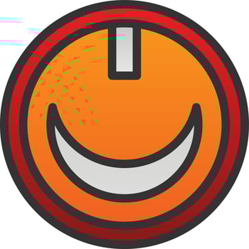 Hockey Puck Vector Icon Design