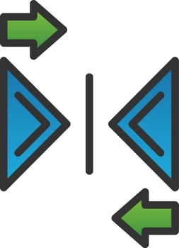 Reflection Vector Icon Design