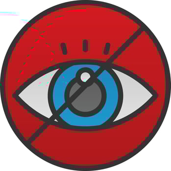 Blind Vector Icon Design