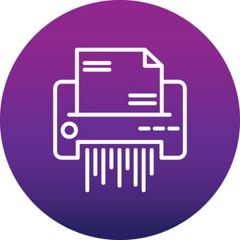 Shredder Vector Icon