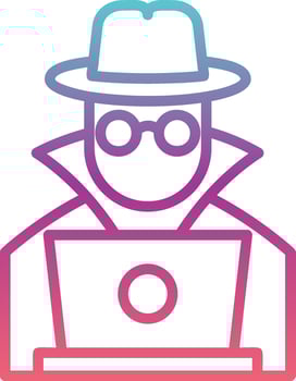 Hacker Vector Icon