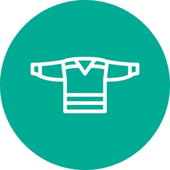 Hockey Jersey Vector Icon Design