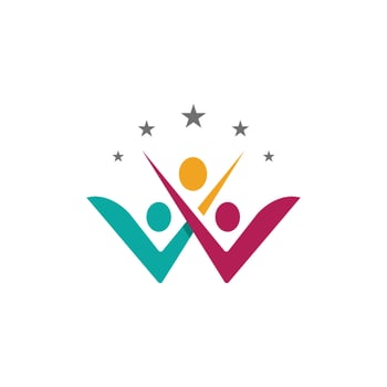 Community, network and social icon vector