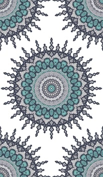 Mandala Seamless Pattern vector