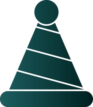 Party Hat Vector Icon Design