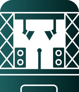 Stage Vector Icon Design