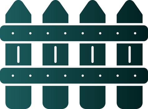 Fence Vector Icon Design