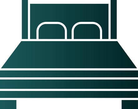 Bed Vector Icon Design