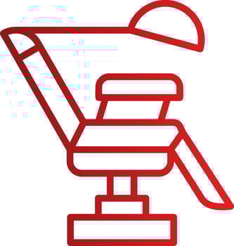 Medical Chair Vector Icon