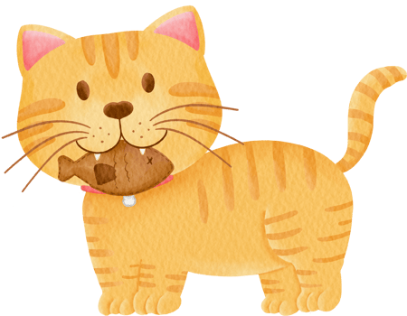 watercolor cat cartoon element collection set baby kitty png