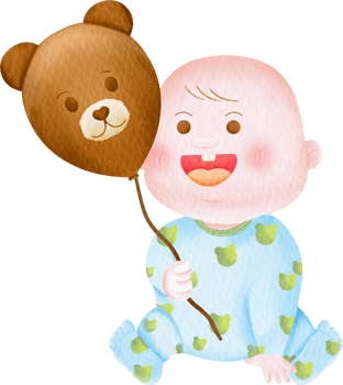 watercolor baby kids children toy clip art illustration newborn png