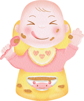 watercolor baby character cute children clip art collection kids png