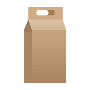 take away box mockup vector