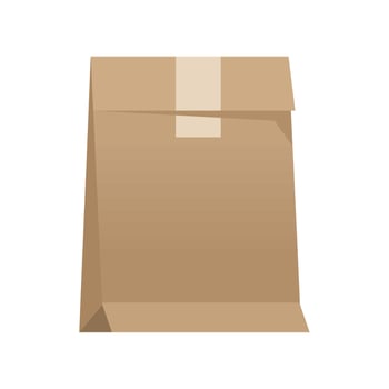 take away bag mockup vector
