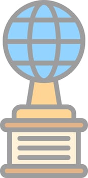 Award Vector Icon Design