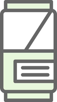 Energy Drink Vector Icon Design