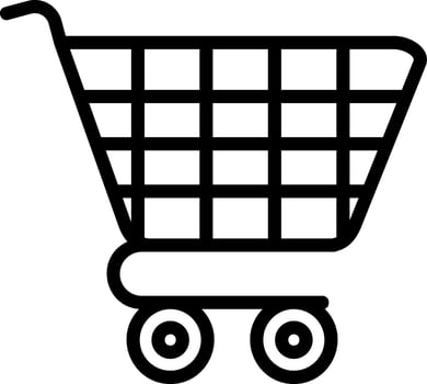 Trolley Vector Icon Design