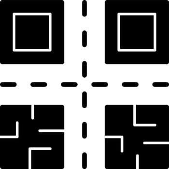Qr Code Vector Icon Design