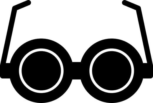Glasses Vector Icon Design