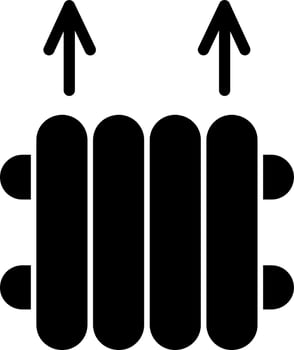 Radiator Vector Icon Design